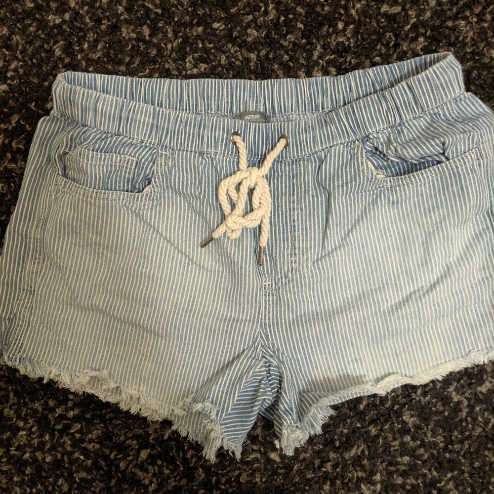 Aerie striped shorts